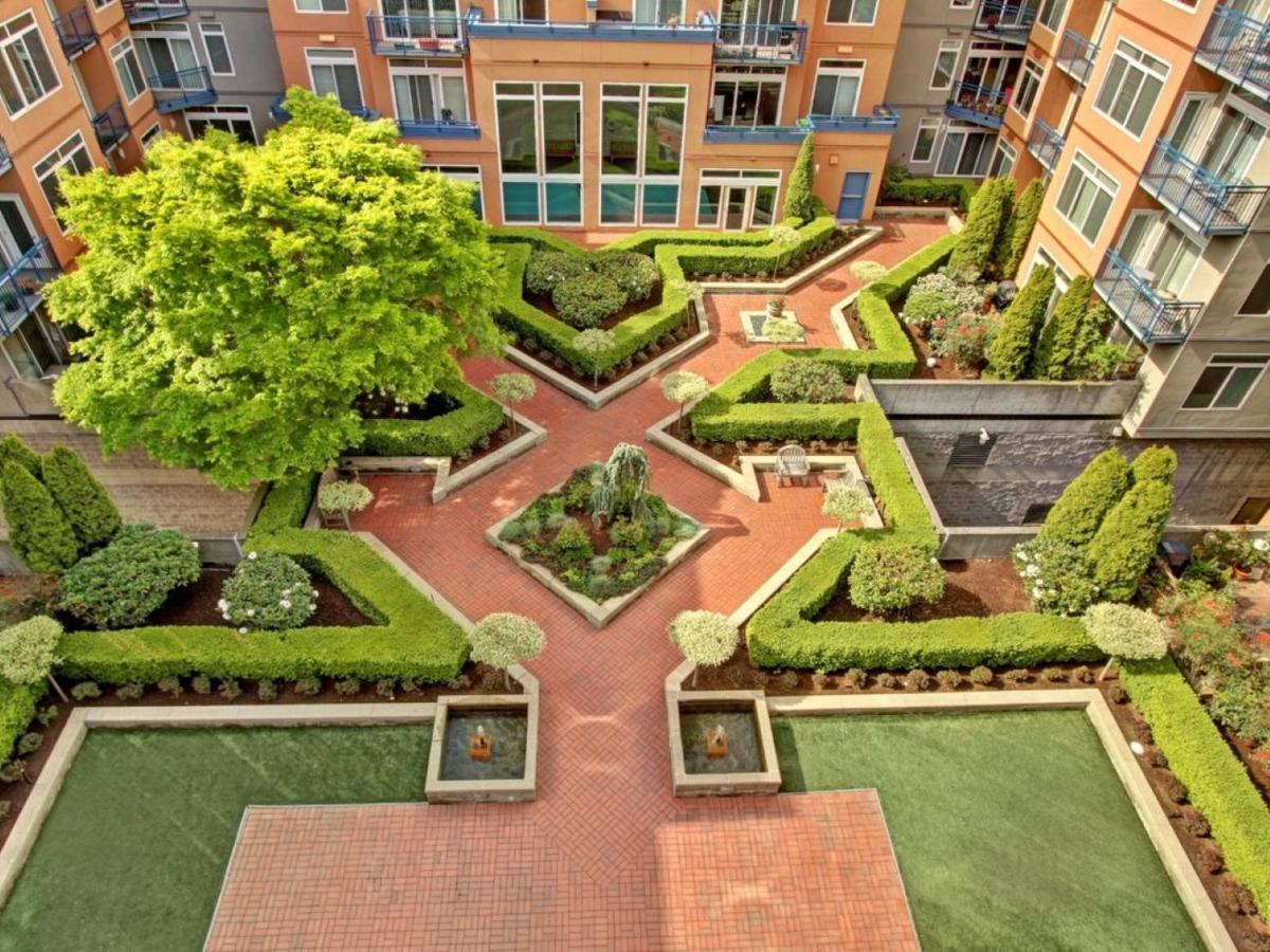 City Water View Oasis With Pool & Gym Near Cruise In Heart Of Seattle Bagian luar foto